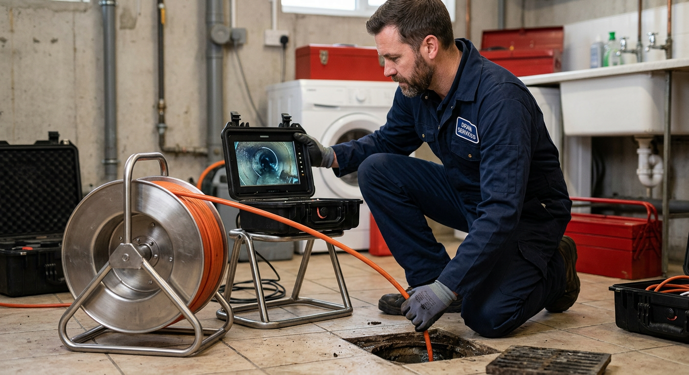 Inspection caméra endoscopique de canalisation à Champs-sur-Marne