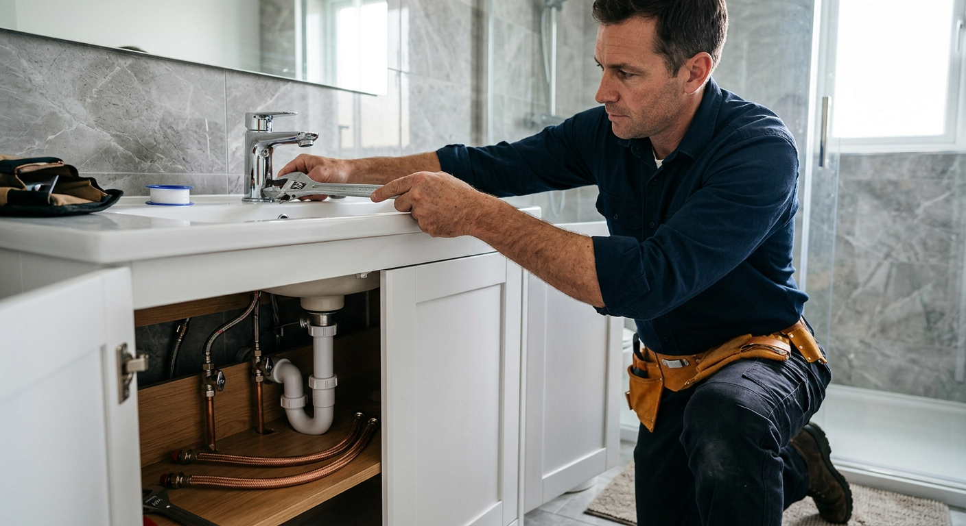 Pose de mitigeur chromé par un plombier à Champs-sur-Marne